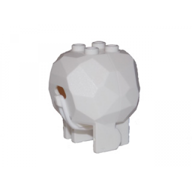 rock boulder hinged with white rubber belt small 15073 x71