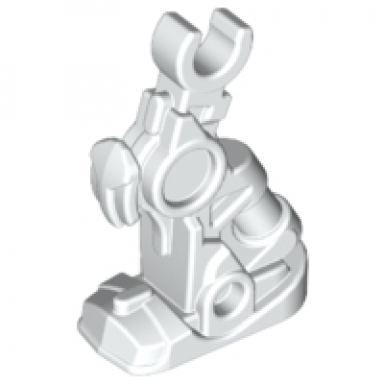 white leg mechanical hero factory robot