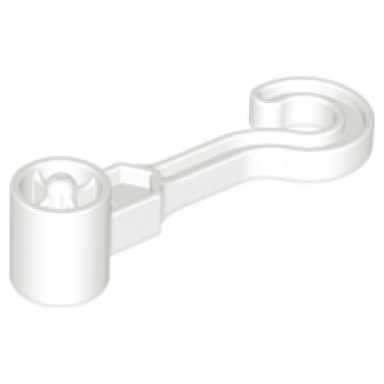 white duplo hook with thick bracing