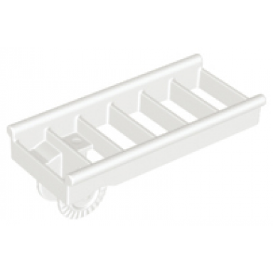 white duplo ladder 7 rung with locking ring