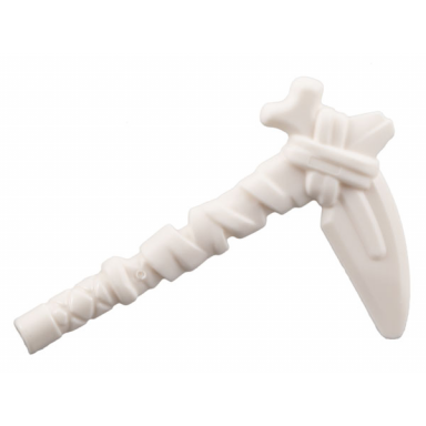 white minifigure weapon bone sickle