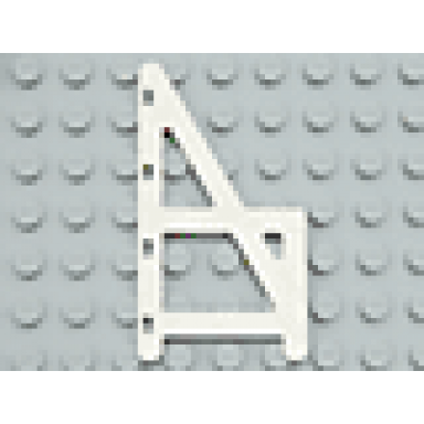 white duplo door window pane 1 x 4 x 4 gate