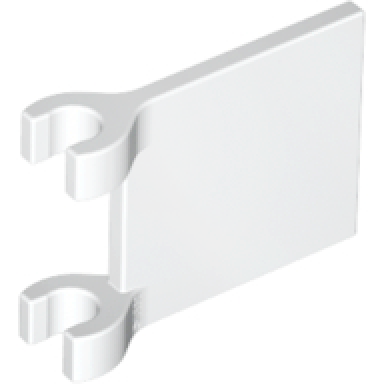 white flag 2 x 2 square