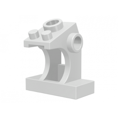 white minifigure utensil control panel