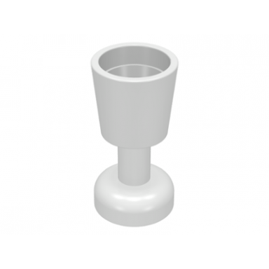 white minifigure utensil goblet