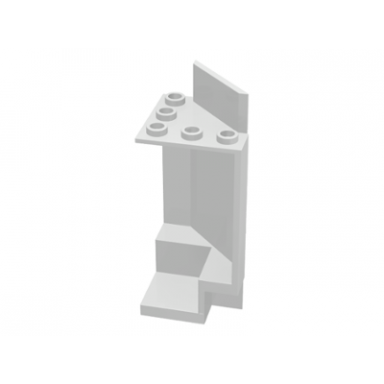 white panel 3 x 3 x 6 corner wall