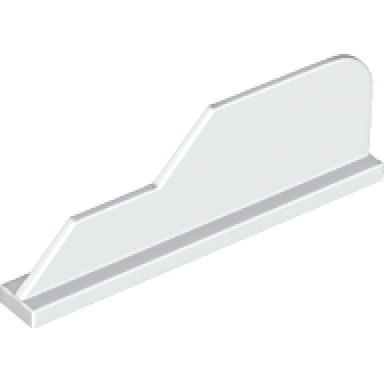 white tail 8 x 1 with stepped fin