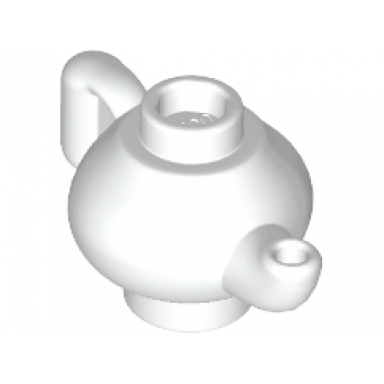 white minifigure utensil teapot