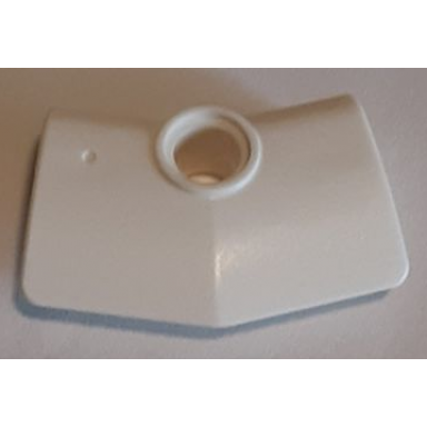 white technic panel curved 3 2 x 3 x 1 angled
