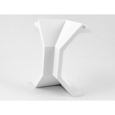 white panel 4 x 4 x 6 corner concave