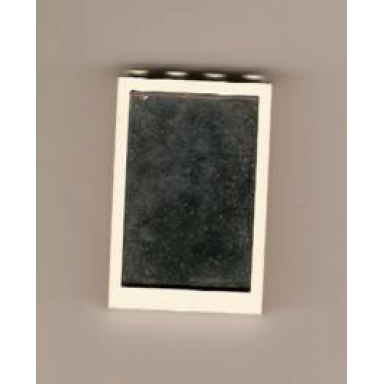 white window 1 x 4 x 5 with trans-clear glass with mirror pattern sticker - set 5835