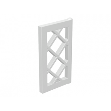 white pane for window 1 x 2 x 3 lattice