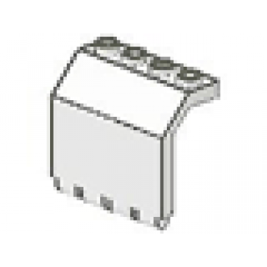 white panel 2 x 4 x 3 1 3 with hinge