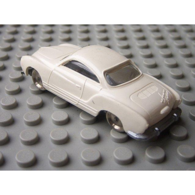 white ho scale vw karmann ghia