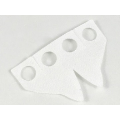 white minifigure tuxedo tails cloth