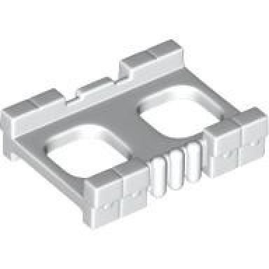 white minifigure utility belt