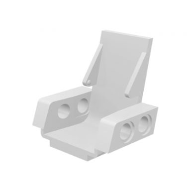 white technic seat 3 x 2 base