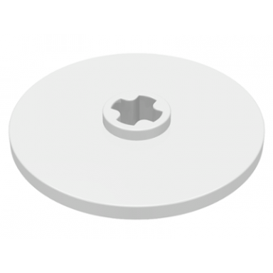 white technic disk 3 x 3