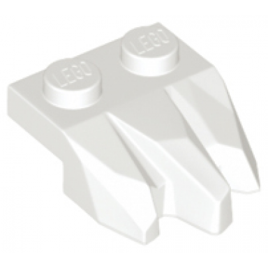 white plate modified 1 x 2 with 3 claws rock fingers