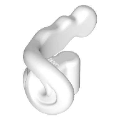 white wave rounded energy with bar handle power blast