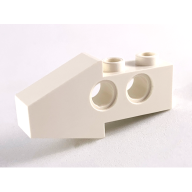 white technic slope 4 x 1 x 1 2 3