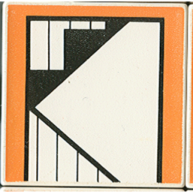 white duplo tile 2 x 2 x 1 with home mosaic picture 07 pattern