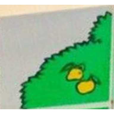 white duplo tile 2 x 2 x 1 with outdoors mosaic picture 03 pattern