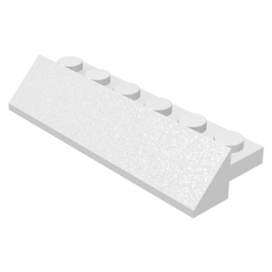 white slope 45 2 x 6 x 2 3