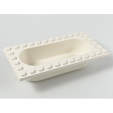 white container bathtub 6 x 12 x 2 1 3