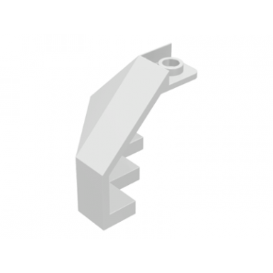 white panel 3 x 3 x 3 corner convex