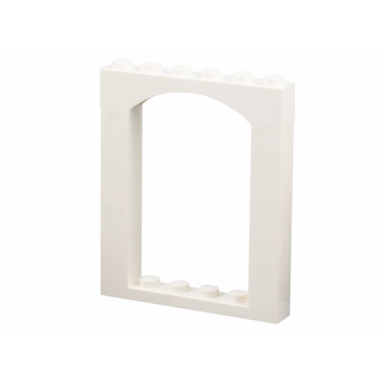 white arch 1 x 6 x 6