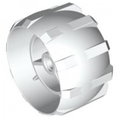 white wheel hard plastic spoked