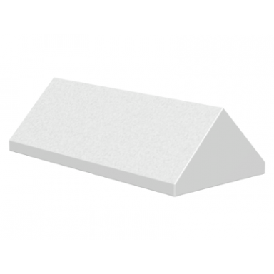 white slope 45 2 x 4 double