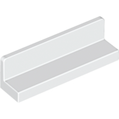 white panel 1 x 4 x 1