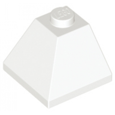 white slope 45 2 x 2 double convex corner