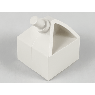 white vehicle steering wheel holder 2 x 2