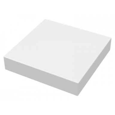 white tile 2 x 2 without groove