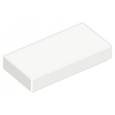 white tile 1 x 2