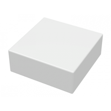 white tile 1 x 1 without groove