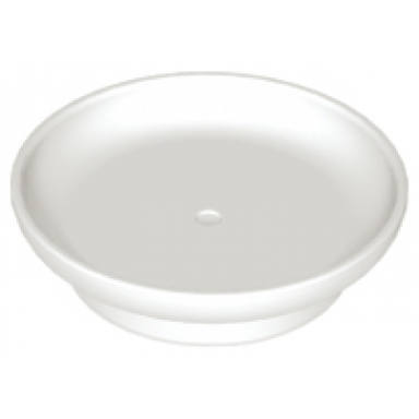 white duplo utensil dish 3 x 3