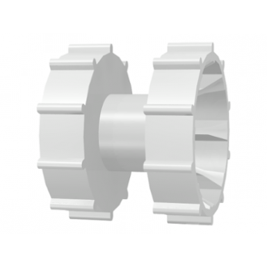 white technic tread hub