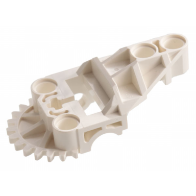 white technic gearbox half