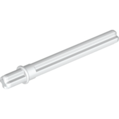 white technic axle 5.5l with stop