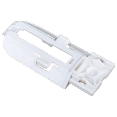 white technic wheel holder 7 x 3