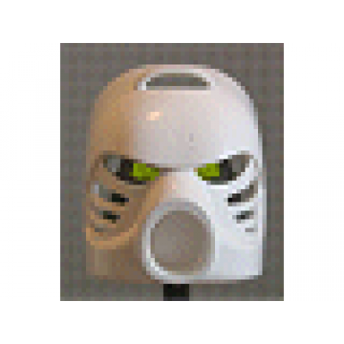 white bionicle mask hau