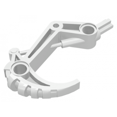white bionicle claw hook with axle