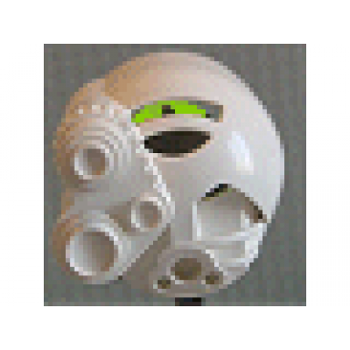 white bionicle mask akaku