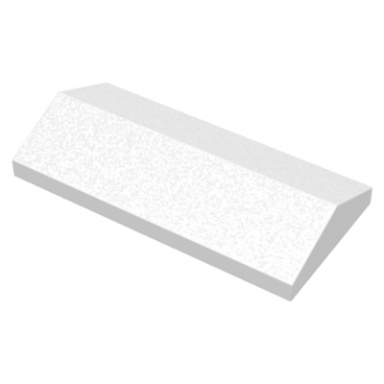 white slope 33 2 x 4 double
