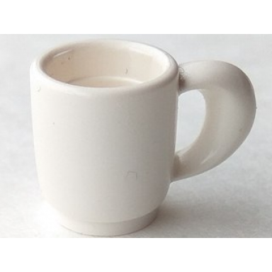 white scala utensil cup