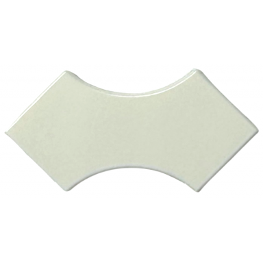 white tile modified 2 x 2 with 2 1 x 1 curved cutouts double arrow